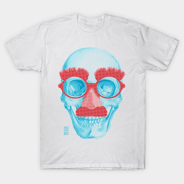 Nose Skull T-Shirt by Tapono art